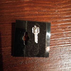 Playboy Bunny Key to the Mansion Tie Clip Pin